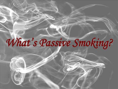 Ppt Passive Smoking Mostafa Mahmoud Powerpoint Presentation Free