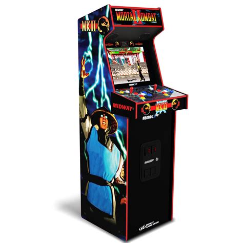 arcadeup mortal kombat deluxe arcade machine    games gamestop