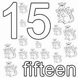 Englisch Lernen Zahlen Englische Fifteen Schwein Malvorlage Malen Schule sketch template