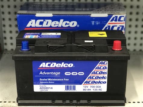 ac delco dinl  cca battery mighty batteries