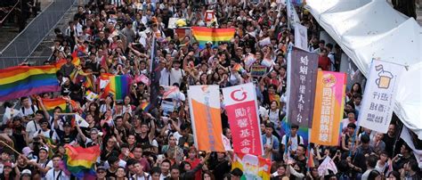 taiwan first in asia to approve same sex marriage the
