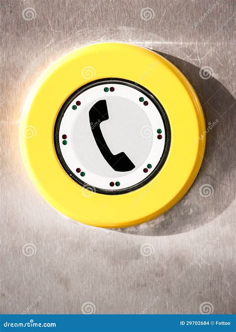 telephone button stock photo image  technology steel