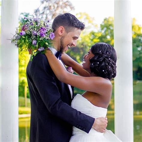 gorgeous interracial couple wedding photography love wmbw bwwm