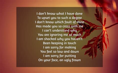 I’m Sorry Poems Text And Image Poems Quotereel