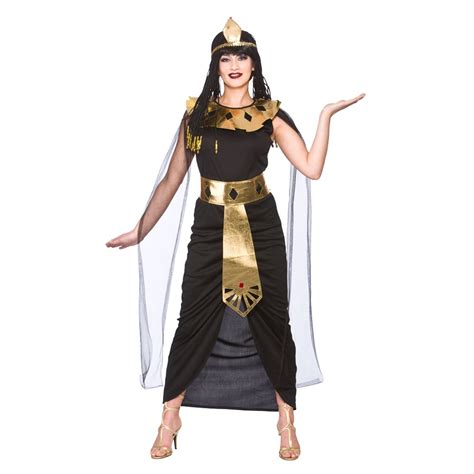 Charming Cleopatra Ladies Egyptian Fancy Dress Costume Sizes 6 24 Ebay