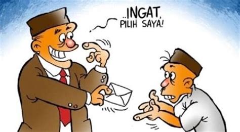 ilustrasi politik uang  berita politik indonesia