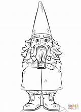 Gnome Coloring Pages Garden Drawing Printable Color Ipad Gnomes Drawings Colouring Jardin Nain Coloriage Print Getcolorings Kids Online Version Draw sketch template