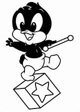Looney Tunes Toons Pato Lucas Colorare Ausmalbilder Bebes Pintar Daffy Duck Tune Blanco Babies sketch template