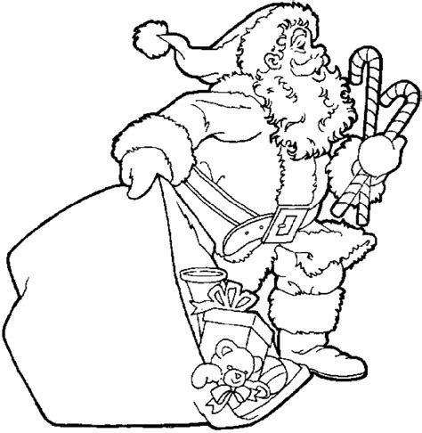 santa claus coloring pages  kids merry christmas