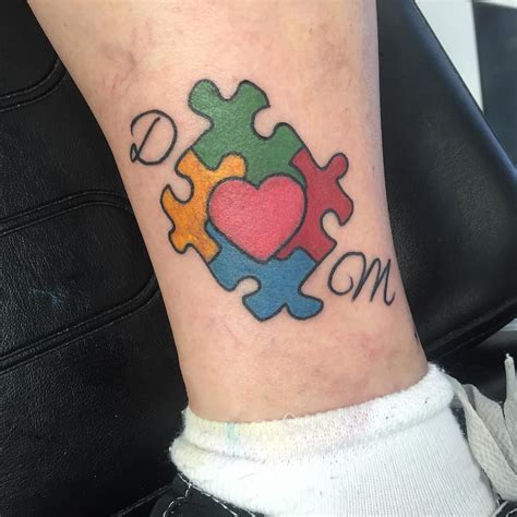 60 Wonderful Autism Tattoo Ideas Showing Awareness And Honor