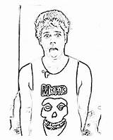 Coloring Pages 5sos Getdrawings sketch template