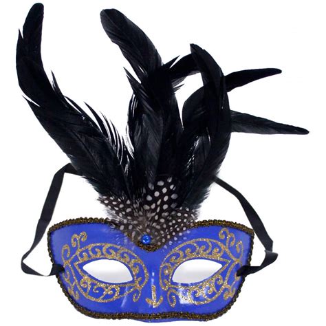 exotic eye mask blue and gold []
