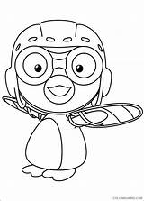 Coloring4free Penguin Pororo Little Coloring Printable Pages Film Tv sketch template