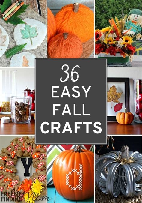 easy fall crafts