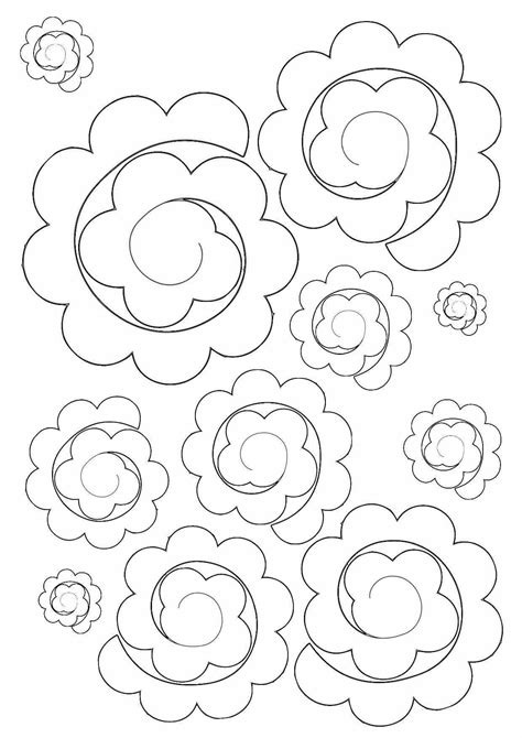 feltflowertemplate feltflowertemplate feltflowertemplate paper