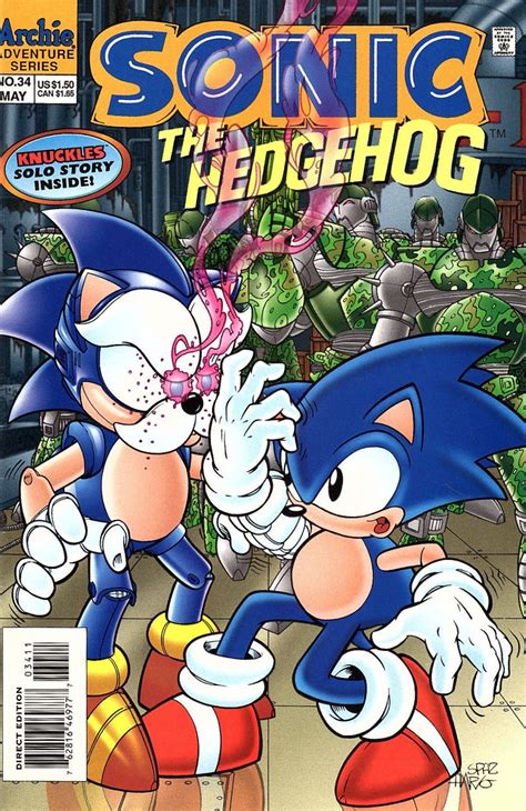 Archie Sonic The Hedgehog Issue 34 Sonic News Network