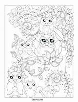 Coloring Pages Hard Owl Disney Easy Getcolorings Printable sketch template