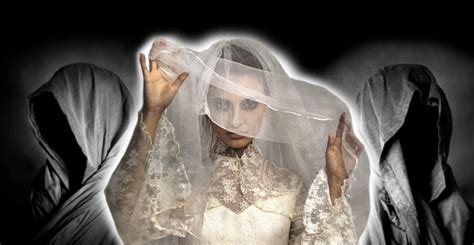 the bizarre occult history of the wedding veil