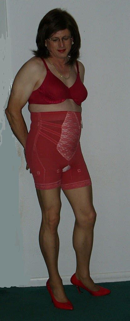 custom maid red girdle olga bra 4 a photo on flickriver
