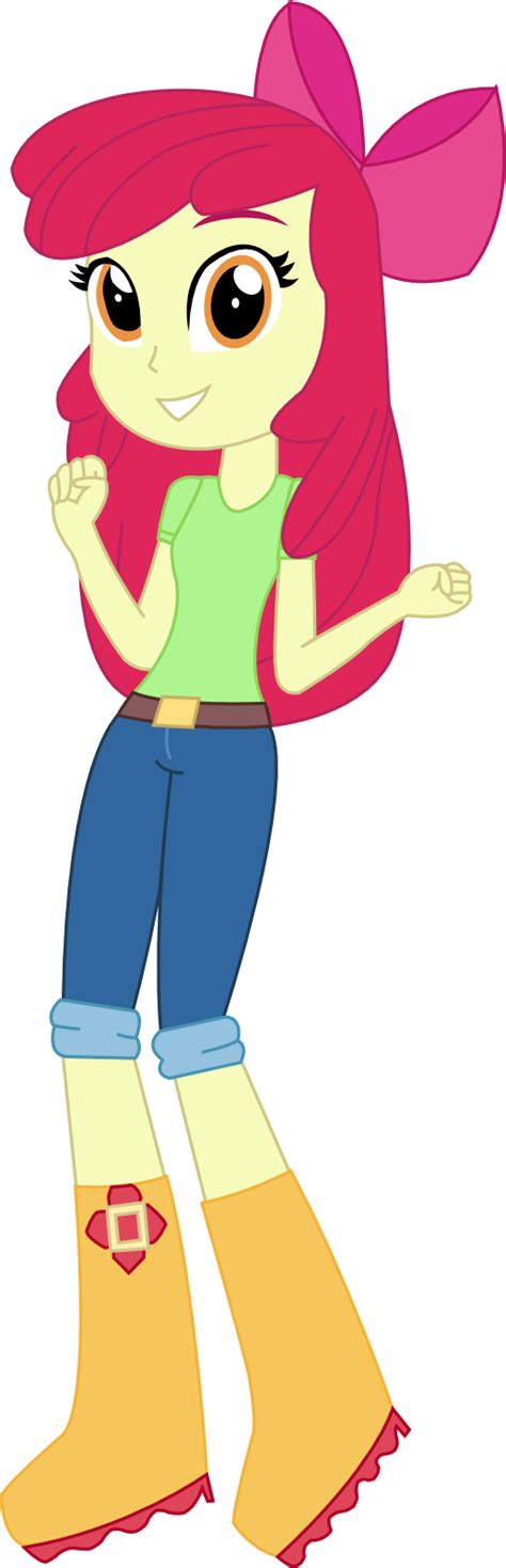 vector eqg apple bloom  sketchmcreations  deviantart