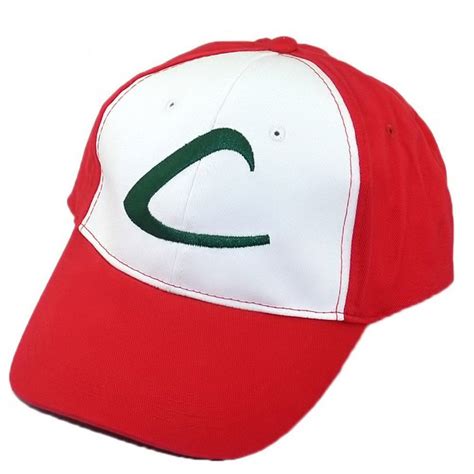 ash ketchum costume cosplay mesh cap hat mesh ash baseball hat