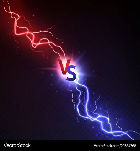 lightning thunderstorms  shining lightnings vector image
