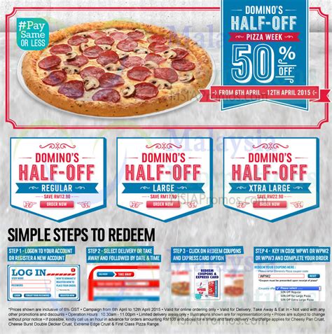 dominos pizza  apr  dominos pizza   pizzas coupon codes   apr