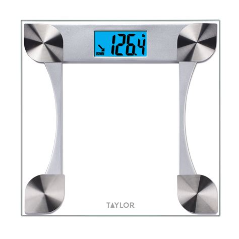 taylor  lb digital glass scale  weight tracking walmartcom walmartcom