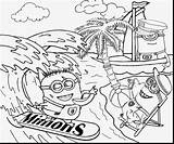 Coloring Pages Despicable Online Print sketch template