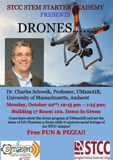 drone demonstration flyer  october  university  massachusetts event calendar drone