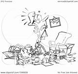 Room Messy Living Cartoon Woman Outline Clip Toonaday Royalty Illustration Clipart Rf Ron Leishman 2021 sketch template