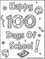 School 100 Coloring Days 100th Pages Printable Kindergarten First Happy Printables Sheet Activities Worksheets Sheets Color Fun Clipart Kids Project sketch template