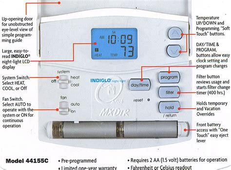 hunter thermostat  wiring diagram easy wiring