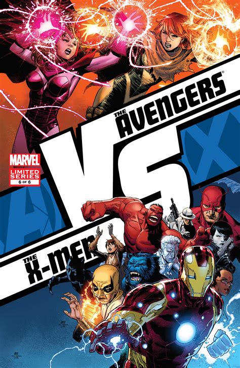 avengers vs x men versus 2011 6 comic issues marvel
