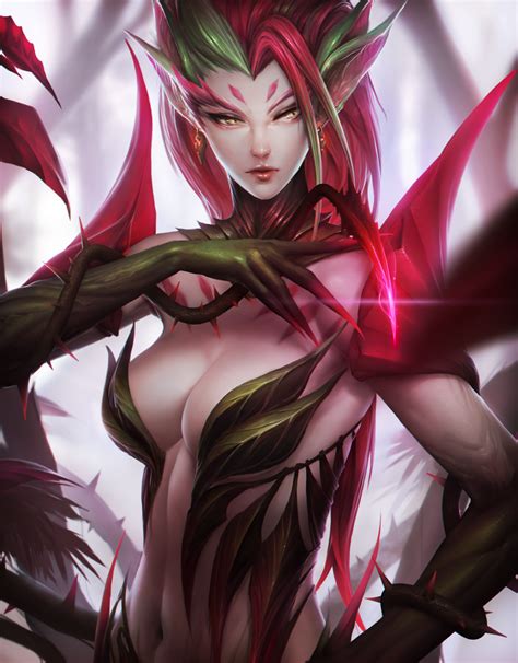 League Of Legends Zyra By Ae Rie On Deviantart