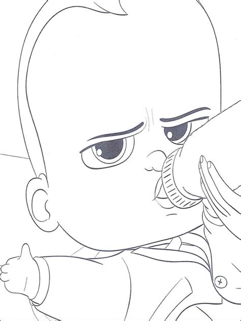 boss baby coloring pages  coloring pages  kids pinterest
