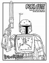 Fett Boba Tutorial Permitted Drawittoo sketch template