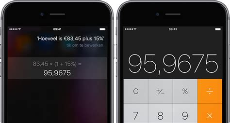 rekenmachine tips voor de calculator app op je iphone