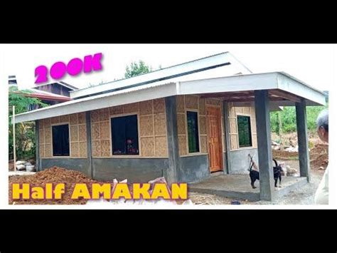 concrete  amakan house  youtube simple house design concrete house design