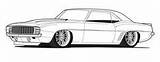 Camaro Cool Chevrolet Mustang Outline Printable Vlh Centenario Pontiac sketch template