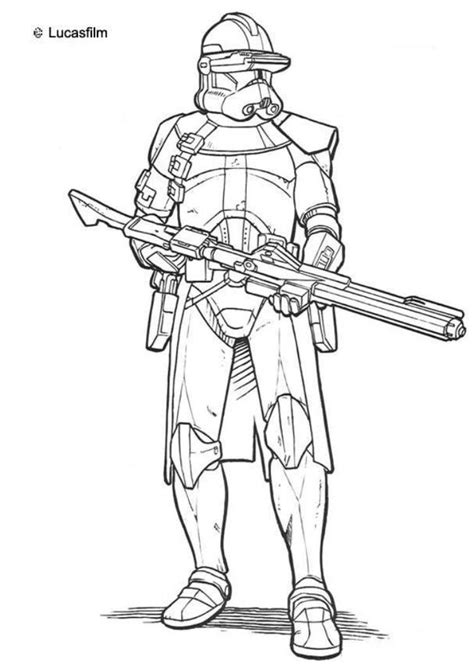 easy  color clone troopers coloring pages print color craft