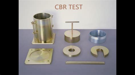 cbr test california bearing ratio test  soil youtube