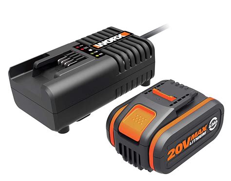 wa worx  battery charger kit peninsula garden power tools