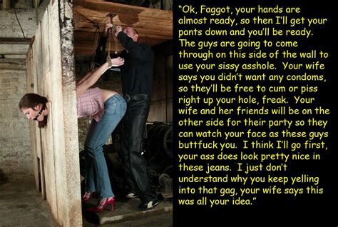 forced sissy bondage captions porn pic