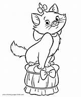 Coloring Pages Disney Aristocats Printable Color Kids Sheets Found sketch template