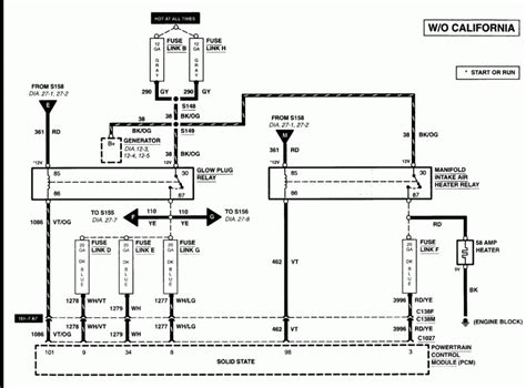 powerstroke glow plug diagram eildonailee