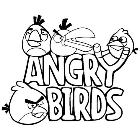 leuk voor kids angry birds  gratis kleurplaten