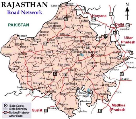 rajasthan maps road map  rajasthan travel map  rajasthan