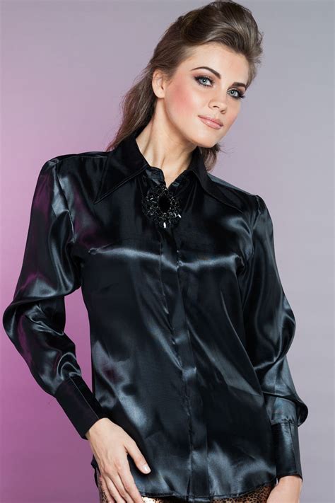multiple ways  wearing  satin blouse carey fashion