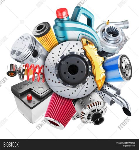 car spare parts logo image photo  trial bigstock